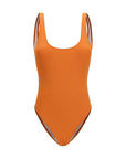 Kristina Ti Open Back One-Piece Swimsuit - Orange
