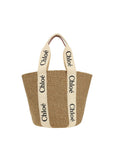 Chloé Large Woody Basket Tote Bag