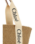 Chloé Large Woody Basket Tote Bag