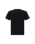 Comme Des Garçons Play Logo Cotton T-Shirt - Black