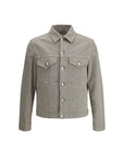 Brunello Cucinelli Denim Jacket - Gray/Grey