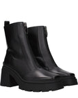 Jimmy Choo Eugienie 80 Leather Ankle Boots - Black
