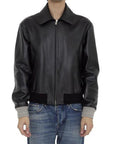 Dior Leather Jacket - Black