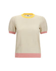Fendi FF Jacquard Knit Top