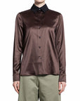 Loewe Silk Shirt - Brown