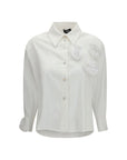 Ella Roses Shirt - White