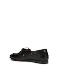 Bally Plume Leather Boat Shoes - Black