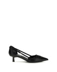 Prada Leather Heel Pumps - Black