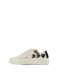 Comme Des Garçons Play x Converse Canvas Low Top Sneakers - White