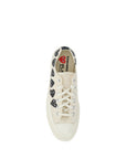 Comme Des Garçons Play x Converse Canvas Low Top Sneakers - White