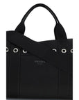 Prada Canvas Duffle Bag - Black