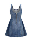 Self-Portrait Vintage Denim Mini Dress