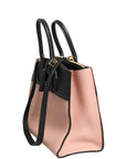 Used Louis Vuitton Two-Tone City Steamer Leather Handbag - Black & Pink