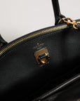 Louis Vuitton Two-Tone City Steamer Leather Handbag - Black & Pink