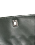 Chanel Quilted Leather Shoulder Bag - Deep Green