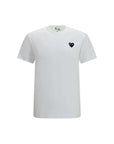 Comme Des Garçons Play Cotton T-Shirt - White