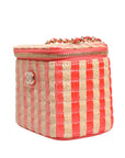Chanel Raffia/Jute Mini Vanity Case
