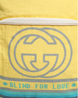 Gucci Blind For Love Backpack - Yellow