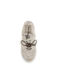 Miu Miu Distressed Gymnasium Espadrille Sole Sneakers
