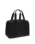 Prada Black Re-Nylon & Saffiano Leather Duffle Bag - Black