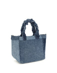 Ganni Patchwork Denim Handbag