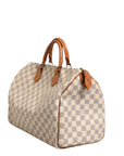 Used Louis Vuitton Damier Azur Speedy Bandouliere 30