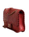 Chanel Quilted Leather Mini Flap Handbag