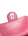 Chanel Quilted Leather Mini Square Flap Crossbody Bag