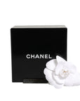 Chanel White flower Brooch
