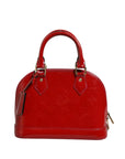 Louis Vuitton Pomme D'Amour Monogram Vernis Alma BB - Red