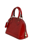 Louis Vuitton Pomme D'Amour Monogram Vernis Alma BB - Red