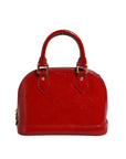 Louis Vuitton Pomme D'Amour Monogram Vernis Alma BB - Red