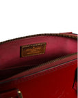 Louis Vuitton Pomme D'Amour Monogram Vernis Alma BB - Red