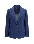 Giorgio Armani Indigo Blue Denim Blazer & Jacket