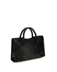 Balenciaga Le City Medium Leather Shoulder & Tote Bag - Black