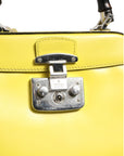 Gucci Lady Lock Top Handle Bag - Limoncello Yellow