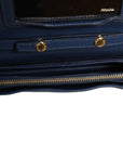 Prada Saffiano Leather Wallet on Chain Clutch Bag - Blue