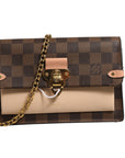 Louis Vuitton Damier Ebene Vavin Chain Wallet