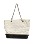 Chanel Leather Quilted Gabrielle Shopping Tote