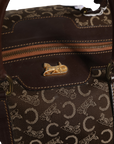 Celine Monogram Duffle Bag - Dark Brown