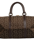Celine Monogram Duffle Bag - Dark Brown
