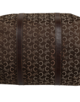 Celine Monogram Duffle Bag - Dark Brown