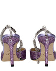 Jimmy Choo Saeda 85 Stiletto Heel Pumps - Violet