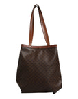 Celine Vintage Macadam Canvas Tote & Shoulder Bag