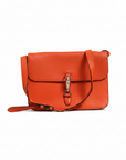 Gucci Horsebit 1955 Enamel Mini Shoulder Bag - Orange