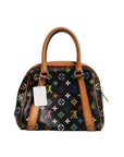 Louis Vuitton Monogram Multicolor Canvas Priscilla Handbag - Black