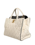 Chanel Portobello Tote Bag - Ivory White
