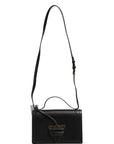 Loewe Barcelona Medium Leather Shoulder Bag - Black
