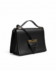 Loewe Barcelona Medium Leather Shoulder Bag - Black