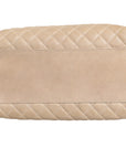Chanel Just Mademoiselle Bowler Bag - Beige/Light Brown